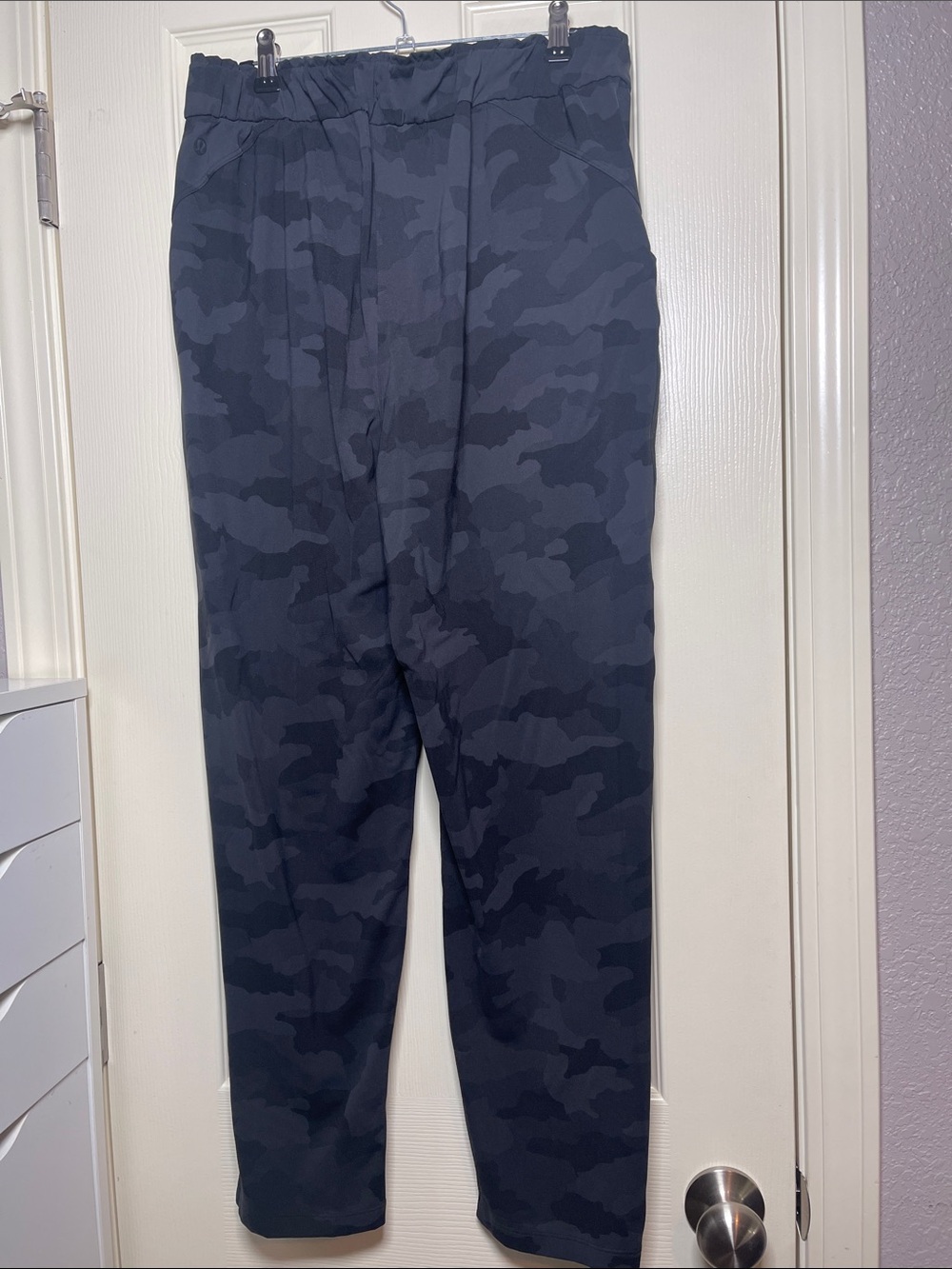 lululemon athletica Black Camouflage Track Joggers